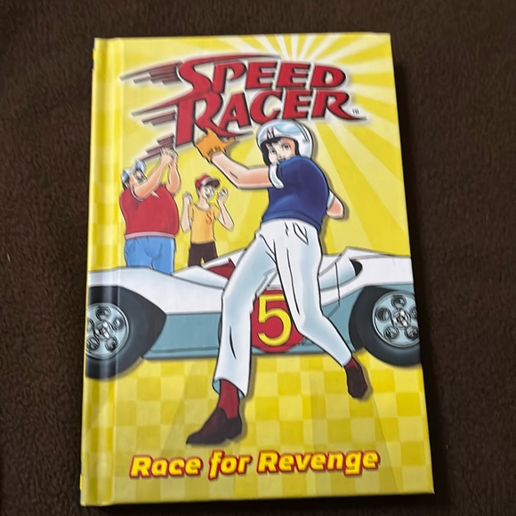 Other | Speed Racer Hard Back Book Race For Revenge | Poshmark